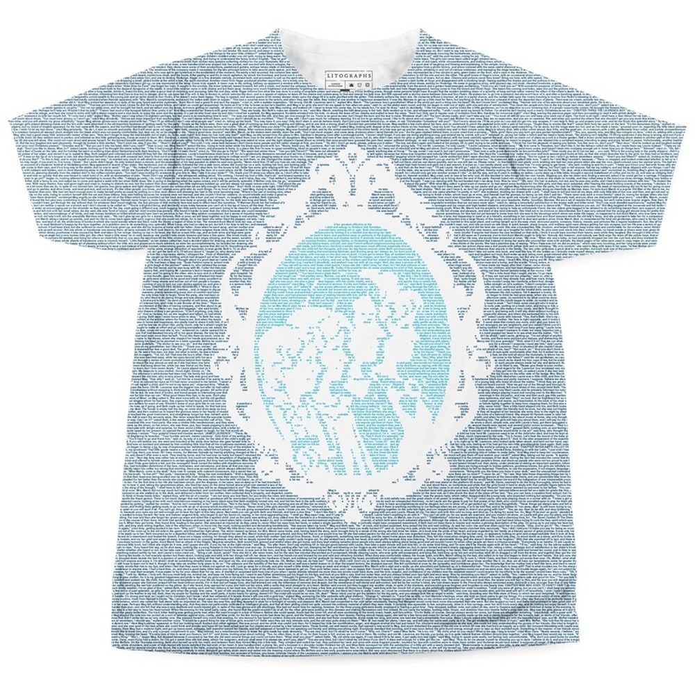 Litographs Little Women Text Tee T-shirt Large